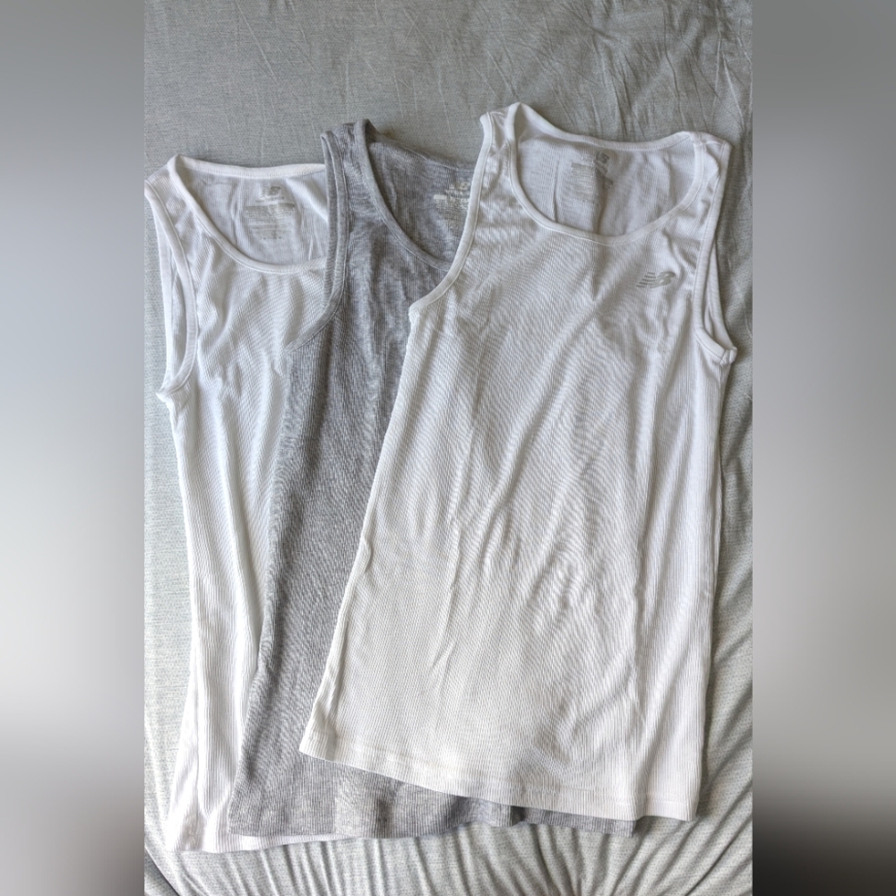 NWOT New Balance Men's Undershirt Classic A-Shirt Tank - 3pc. Size S.
